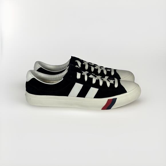 New PRO-Keds Royal Plus Suede Black Men's US 12 UK 11 - Picture 1 of 11